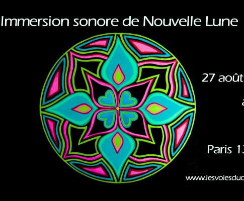 Immersion Sonore de Nouvelle Lune le 27 août 2022